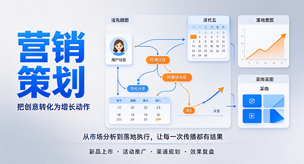 钟楼区营销策划
